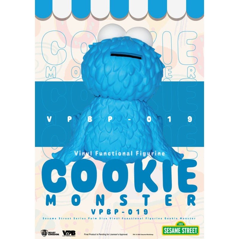 Sesame Street Piggy Bank tirelire Cookie Monster 12 cm | 4711385262858