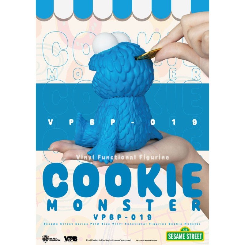 Sesame Street Piggy Bank tirelire Cookie Monster 12 cm | 4711385262858