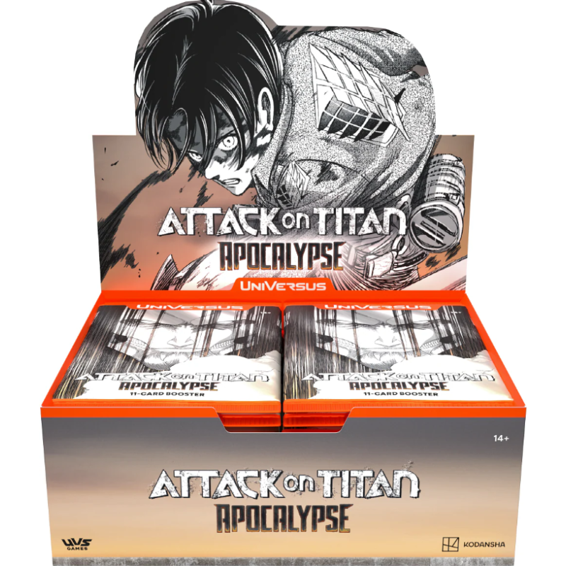 UniVersus TCG - Attack on Titan: Apocalypse - Booster Box (24 Booster Packs) - EN | 810155272036