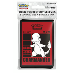 UP - Standard Sleeves Pokémon - Charmander (65 Sleeves) | 74427165918