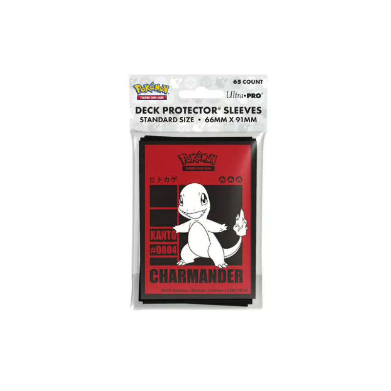 UP - Standard Sleeves Pokémon - Salamèche (65 Sleeves) | 74427165918