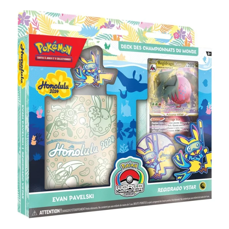Pokémon - World Championships Decks 2024 - Evan Pavelski " Regidrago Vstar" - FR | 196214106727