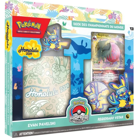 Pokémon - World Championships Decks 2024 - Evan Pavelski " Regidrago Vstar" - FR | 196214106727