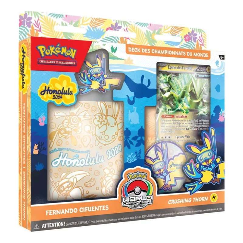 Pokémon - World Championships Decks 2024 - Fernando Cifuentes "Crushing Thorn" - FR | 196214106727