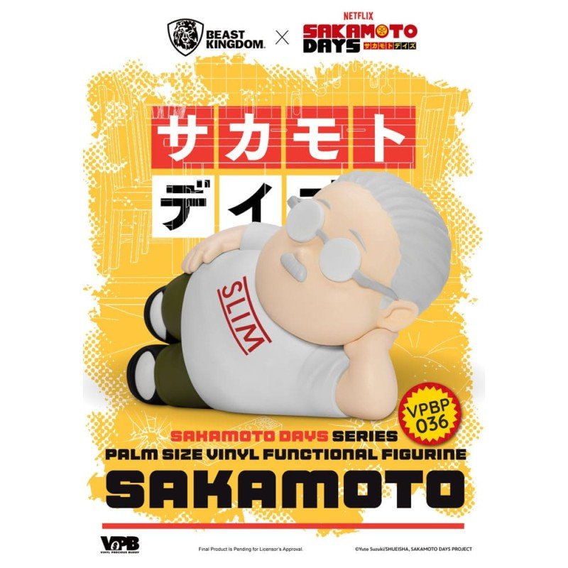 Sakamoto Days Piggy Bank tirelire Taro Sakamoto 14 cm | 4711385261332