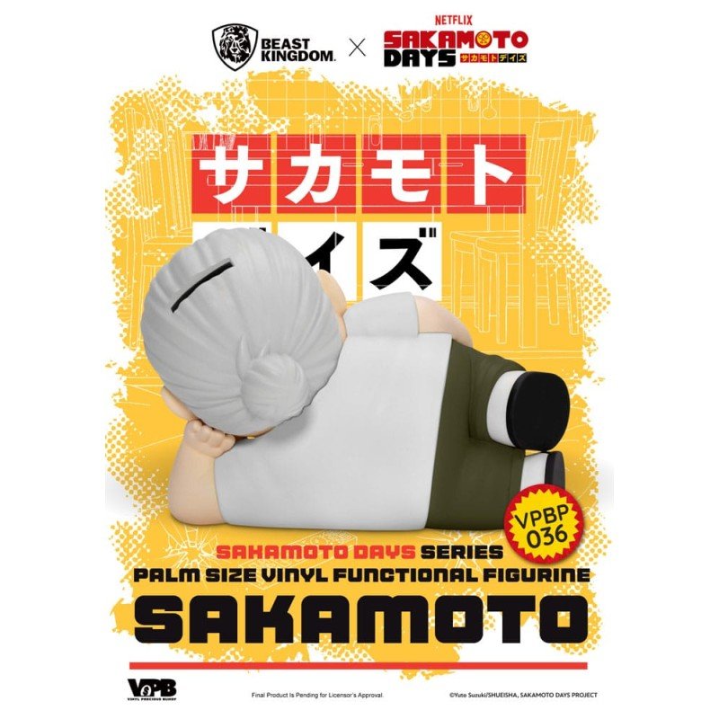 Sakamoto Days Piggy Bank tirelire Taro Sakamoto 14 cm | 4711385261332