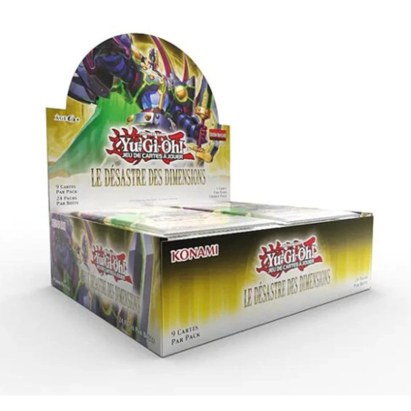 Yu-Gi-Oh! - Le Désastre des Dimensions - Boite de Boosters ( 24 boosters ) - FR | 4012927192382