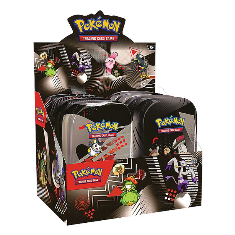Pokémon - Zwarte bout en witte flare (EV10.5) - Display Mini blikje (8 stuks) - EN | 196214114180