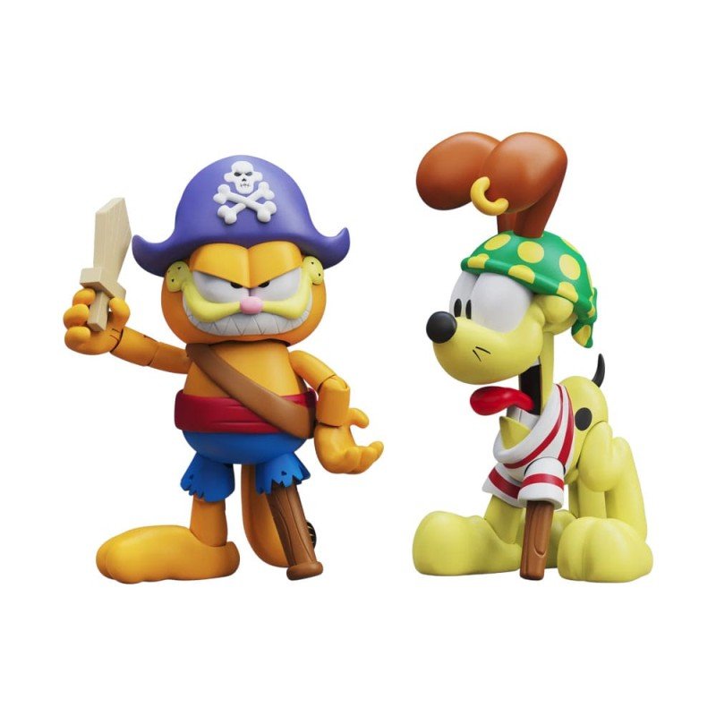 Garfield pack 2 figurines Pirate Garfield and Pirate Odie | 0814800024919