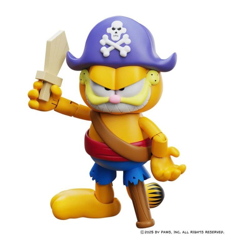 Garfield pack 2 figurines Pirate Garfield and Pirate Odie | 0814800024919
