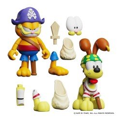 Garfield pack 2 figurines Pirate Garfield and Pirate Odie | 0814800024919