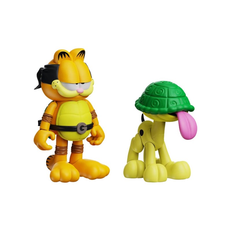 Garfield pack 2 figurines Garfello and Sidekick Odie | 0814800024926