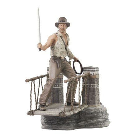 Indiana Jones and the Temple of Doom Deluxe Gallery PVC Statue Rope Bridge 28 cm | 0699788846544