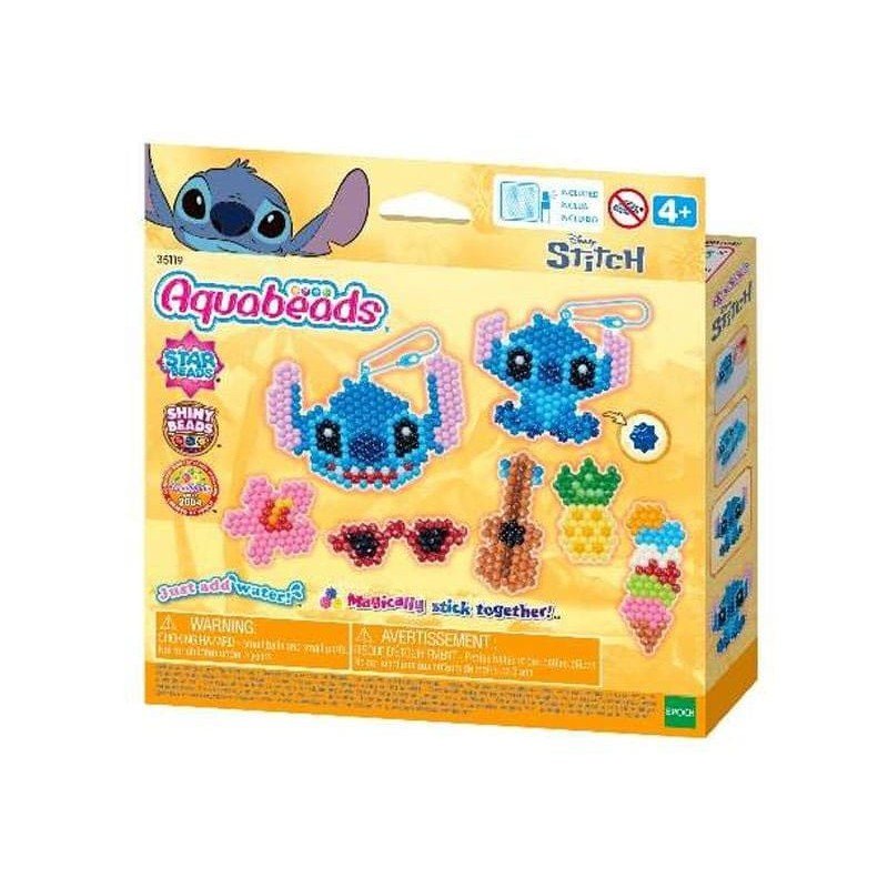 Stitch Aquabeads Craft kit key ring | 5054131351192