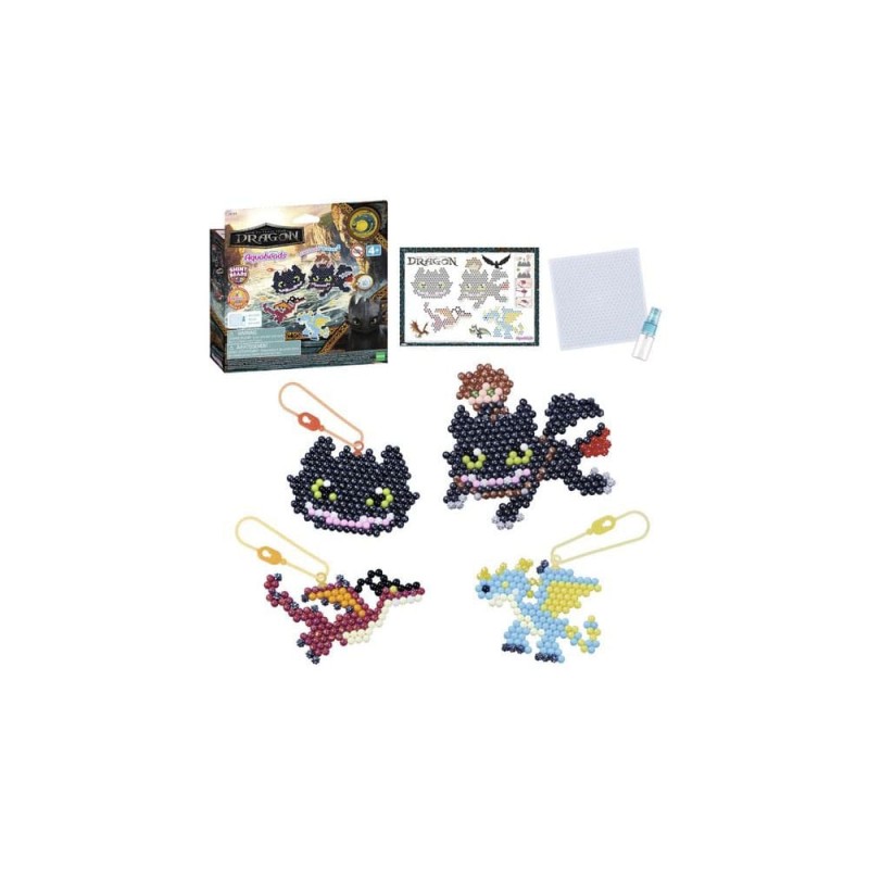 How To Train Your Dragon Aquabeads Craft kit key ring | 5054131351246