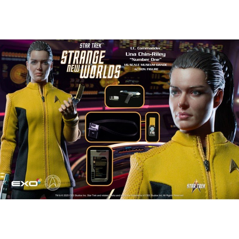 Star Trek: Strange New Worlds figurine 1/6 Lt. Com Una Chin-Riley 30 cm | 0787480715975