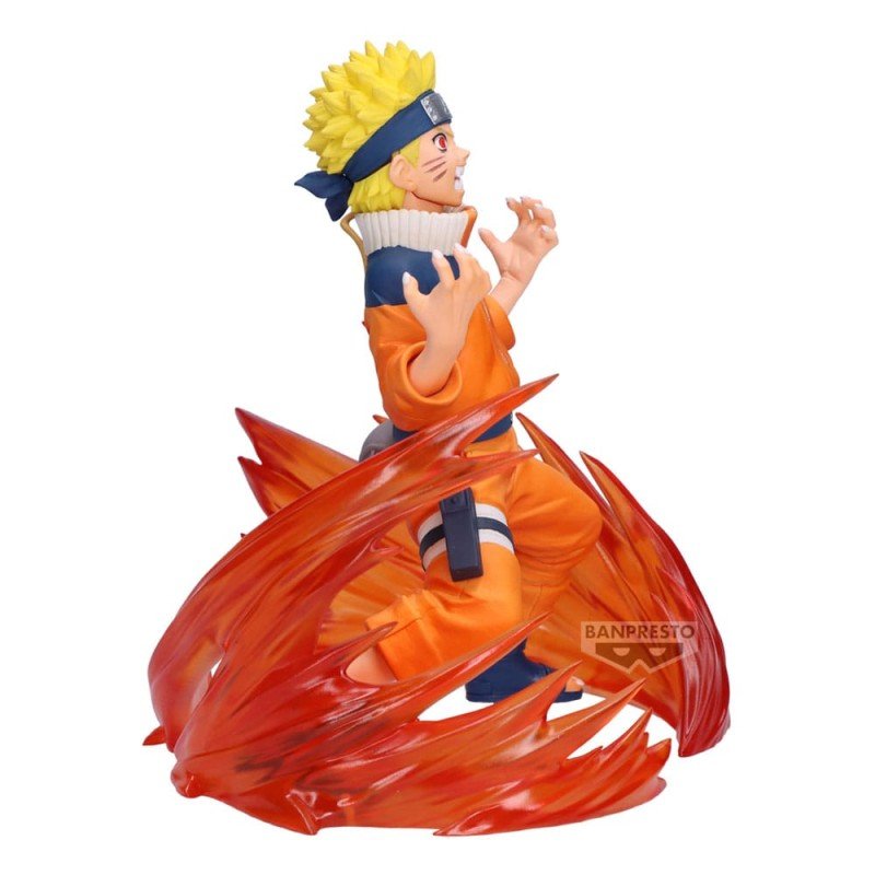 Naruto 72 series statuette PVC Vibration Stars Naruto Uzumaki & Sasuke Uchiha Version A: Naruto Uzumaki 15 cm | 4573102696175