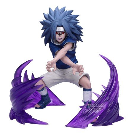 Naruto 72 series statuette PVC Vibration Stars Naruto Uzumaki & Sasuke Uchiha Version B: Sasuke Uchiha 15 cm | 4573102696182