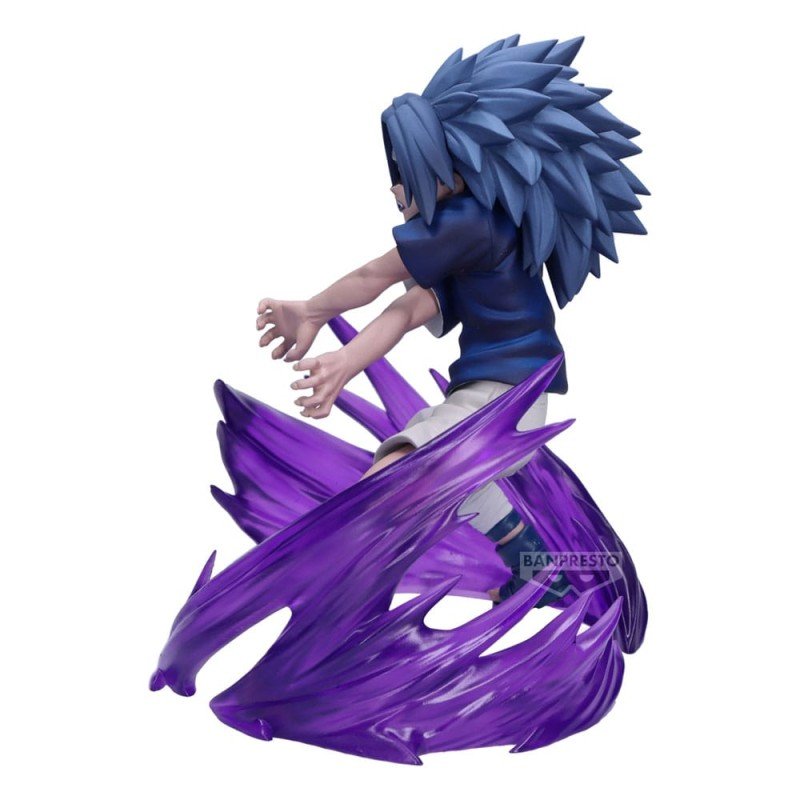 Naruto 72 series statuette PVC Vibration Stars Naruto Uzumaki & Sasuke Uchiha Version B: Sasuke Uchiha 15 cm | 4573102696182