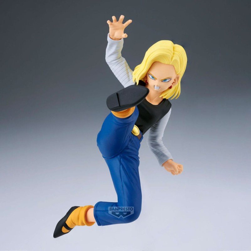 Dragon Ball Z statuette PVC Match Makers Android 18 11 cm Vs. Mr. Satan 8 cm | 4573102696458