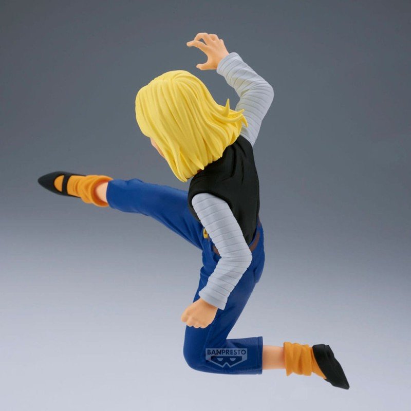 Dragon Ball Z statuette PVC Match Makers Android 18 11 cm Vs. Mr. Satan 8 cm | 4573102696458