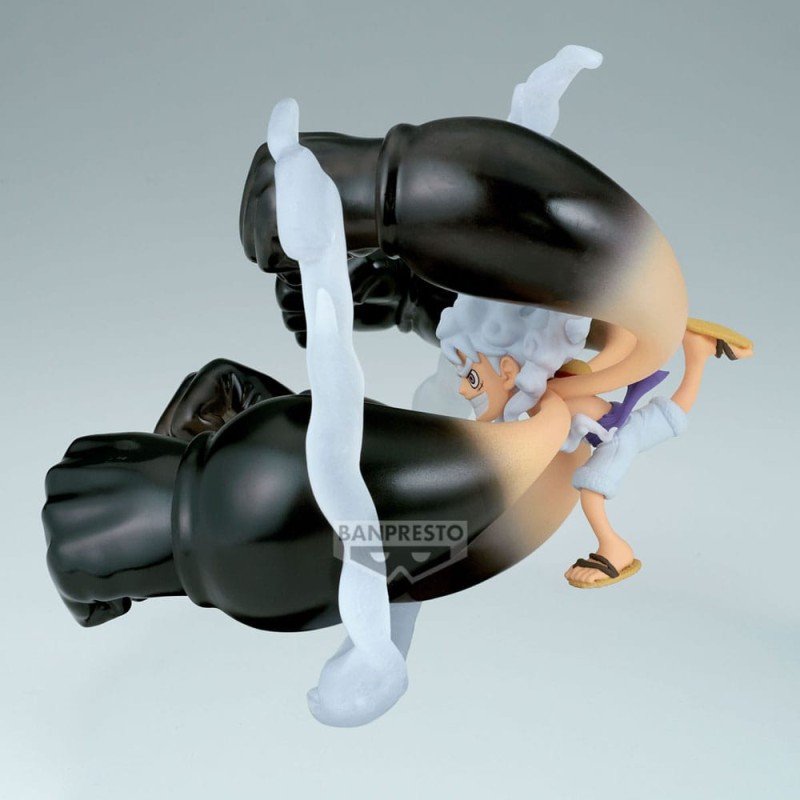 One Piece statuette PVC World Collectable Figure Special Monkey D. Luffy Gear5 Gum Dawn Gatling 12 cm | 4573102696526