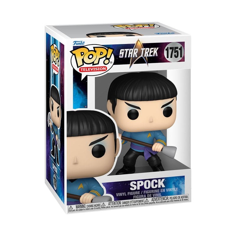 Star Trek POP!&Buddy TV Vinyl Figure Spock w/WPN 9 cm | 0889698559065