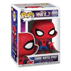 Marvel What If...? POP! TV Vinyl Figurine Zombie Hunter Spidey 9 cm | 0889698573801