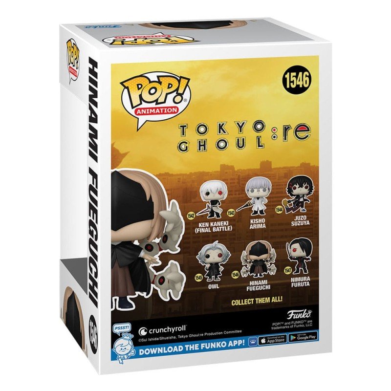 Tokyo Ghoul:re POP! Animation Vinyl Figures Hinami Fueguchi 9 cm Assortment (6) | 0000069832966