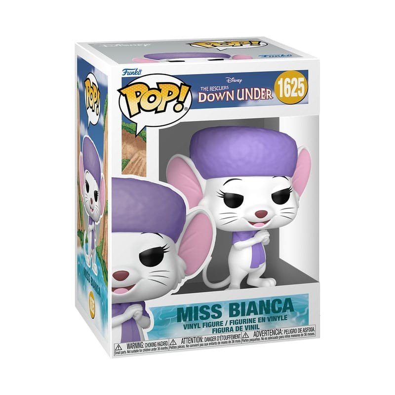 Bernard et Bianca au pays des kangourous POP! Disney Vinyl figurine Miss Bianca 9 cm | 0889698759601