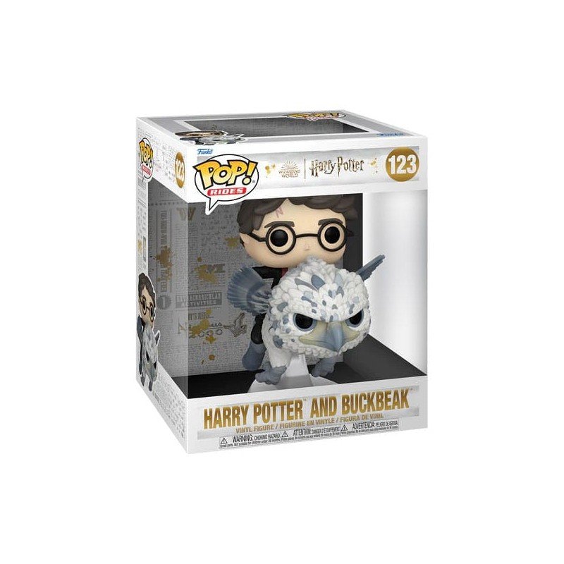Harry Potter et le Prisonnier d'Azkaban POP! Rides Deluxe Vinyl figurine Harry & Buckbeak 13 cm | 0889698760089