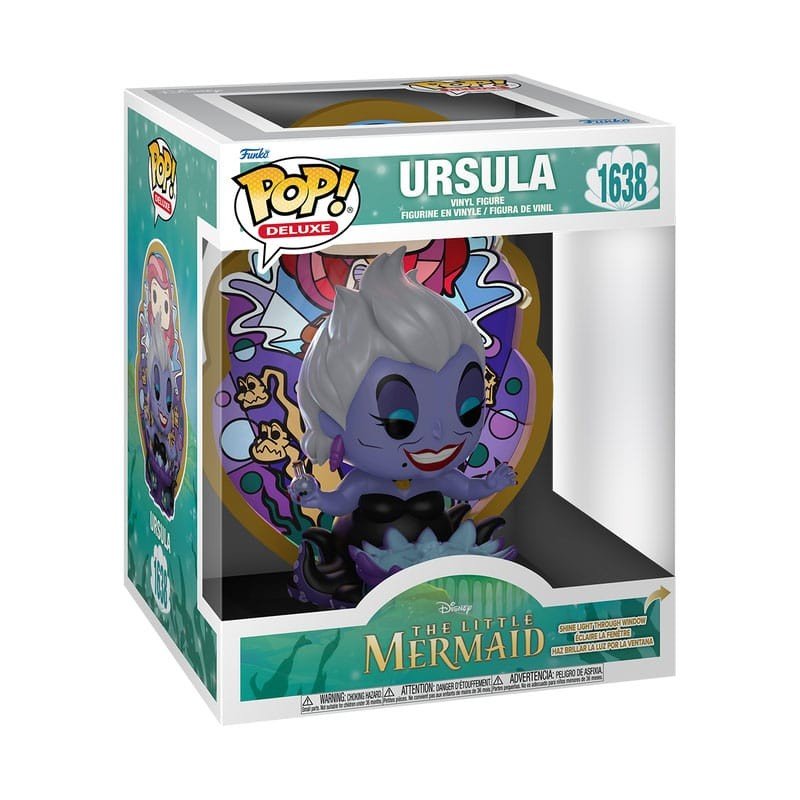 Disney POP! Deluxe Vinyl Figure Ursula(Glass) 9 cm | 0889698779920