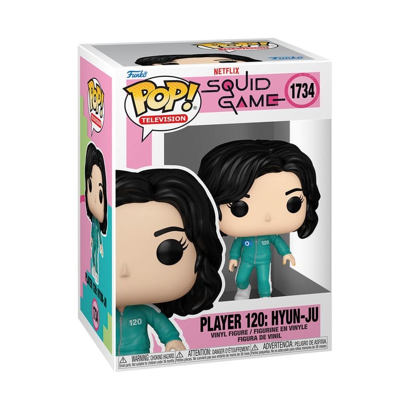 Squid Game POP! Television Vinyl Figure S3 Player 120: Hyun-ju 9 cm | 0889698797320