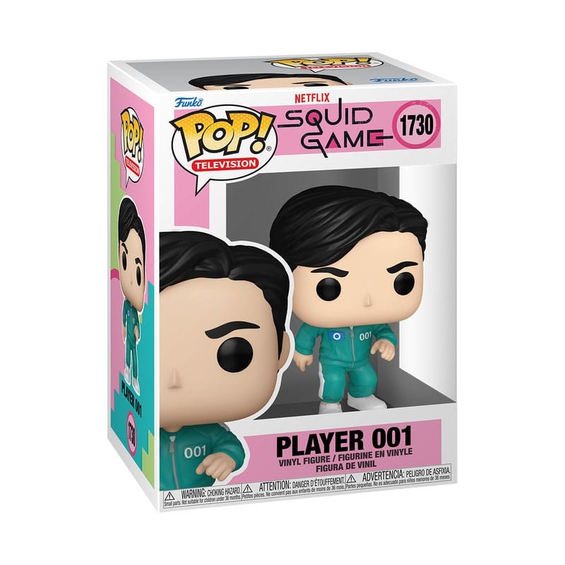 Squid Game POP! Television Vinyl figurine S3 Player 001 9 cm | 0889698797337
