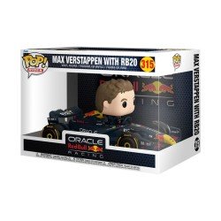 Formule 1 POP! Rides Super Deluxe Vinyl figurine RB- Verstappen w/RB20 15 cm | 0889698839211