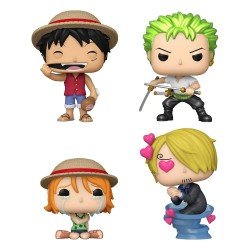 One Piece POP! Animation Vinyl Figure 4-Pack Refresh 4PK(EMEA) 9 cm | 0889698844727