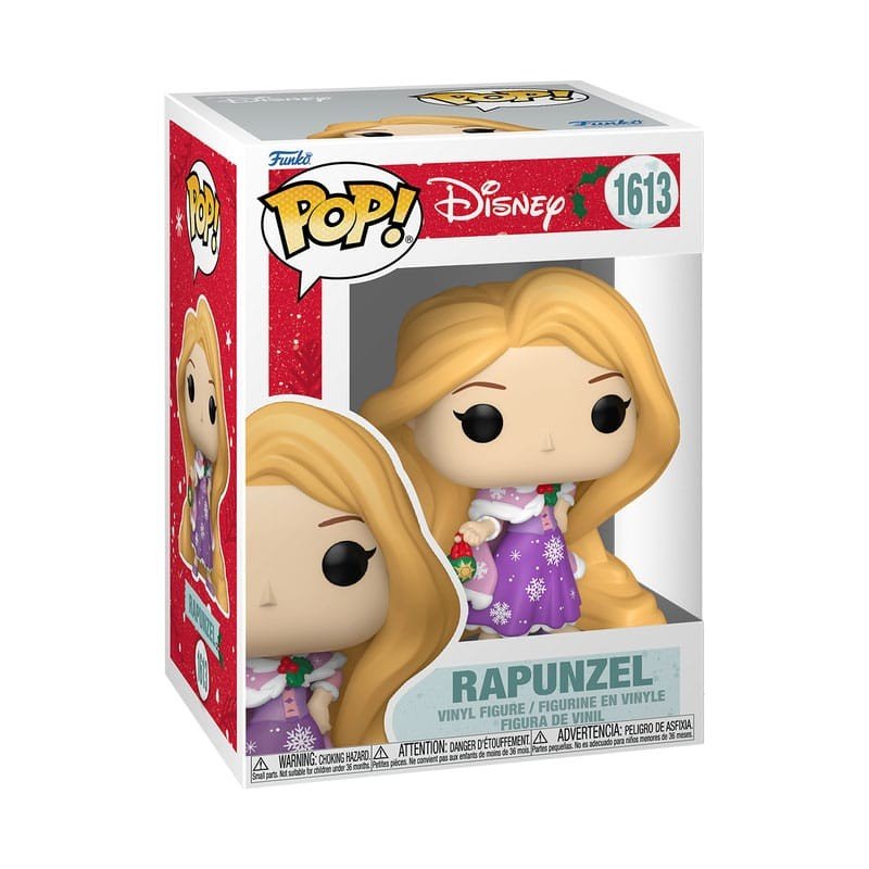 Disney Princess POP! Vinyl Figure Holiday Rapunzel 9 cm | 0889698860710