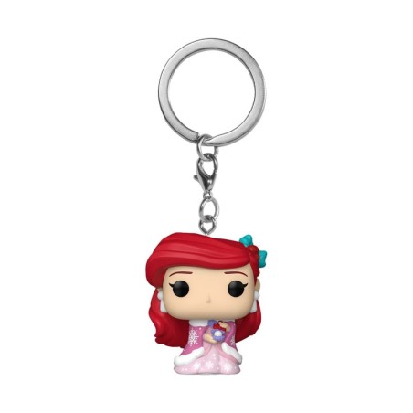 Disney Princess POP! Vinyl Keychains 4 cm Holiday Ariel Display (12) | 0889698860734