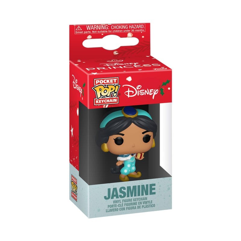 Disney Princess POP! Vinyl Keychains 4 cm Holiday Jasmine Display (12) | 0889698860741