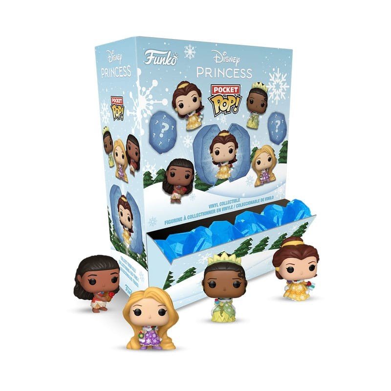 Disney Princess présentoir figurine Pocket POP! Vinyl Ice 4 cm (12) | 0889698860758