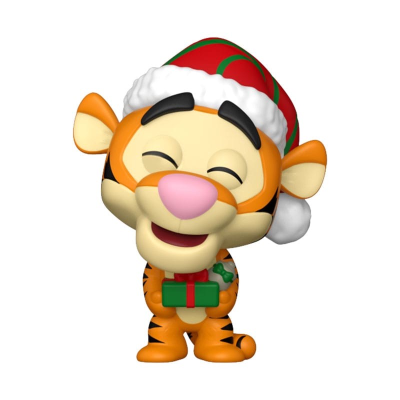 Winnie the Pooh Holiday 2025 porte-clés Pocket POP! Vinyl Tigger Tree Holiday Box 4 cm | 0889698860833
