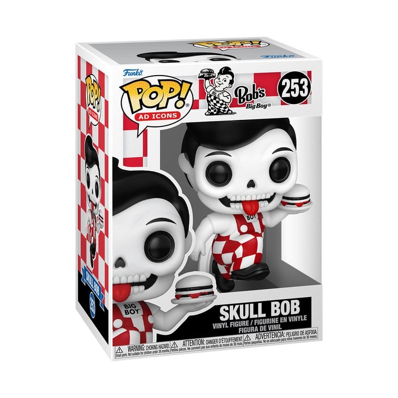 Bob's Big Boy POP! Ad Icons Vinyl figurine Skull Bob 9 cm | 0889698862110