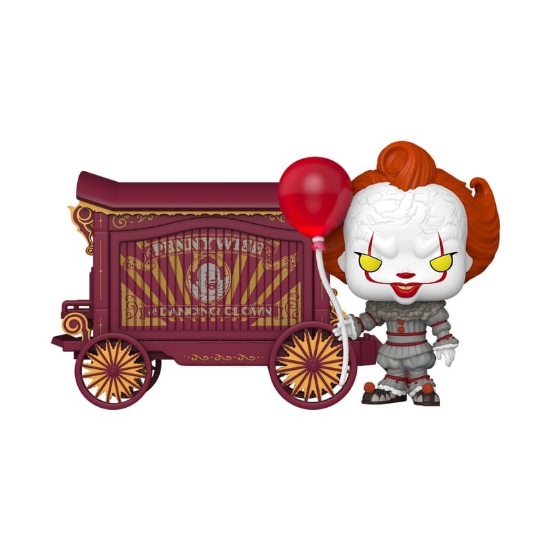 It-Welcome to Derry POP! Town Vinyl figurine Pennywise & Wagon 9 cm | 0889698862431