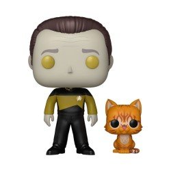 Star Trek POP!&Buddy TV Vinyl Figure STNXTGen- Data w/spot 9 cm | 0889698862509