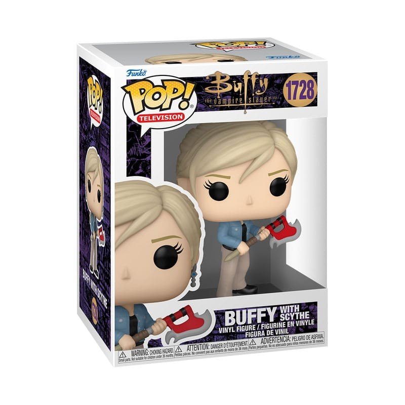 Buffy contre les vampires POP! TV Vinyl figurine Buffy w/Scythe 9 cm | 0889698862530
