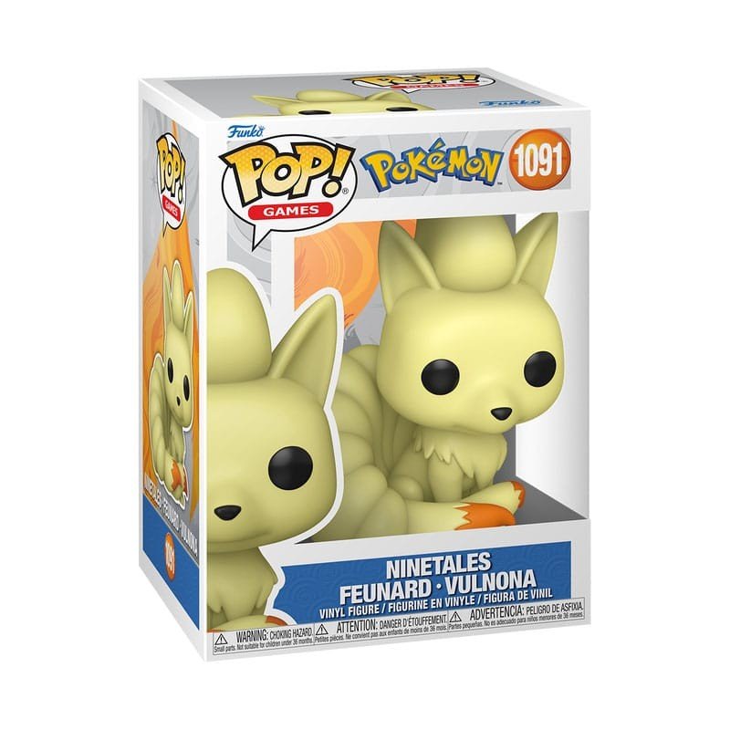 Pokemon POP! Games Vinyl figurine Ninetales 9 cm | 0889698863667