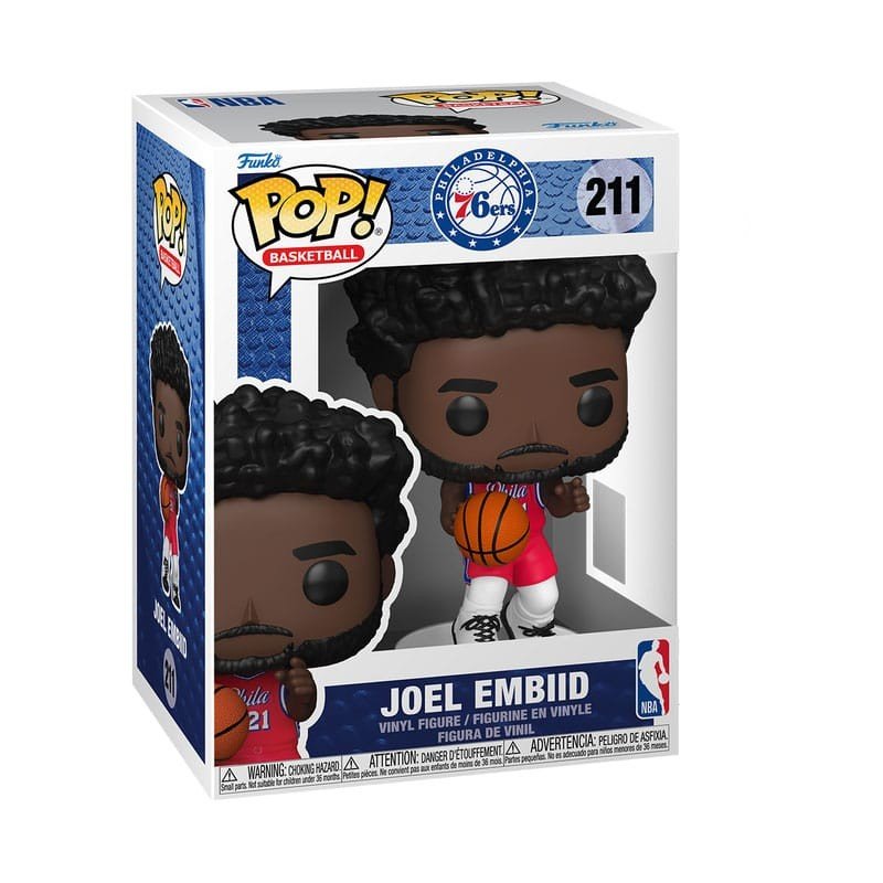 NBA Legends POP! Sports Vinyl Figurine 76ers- Joel Embiid 9 cm | 0889698863780