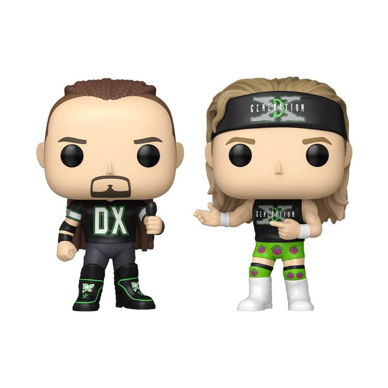 WWE pack 2 POP! Television Vinyl figurines New Age Outlaws 9 cm | 0889698863926