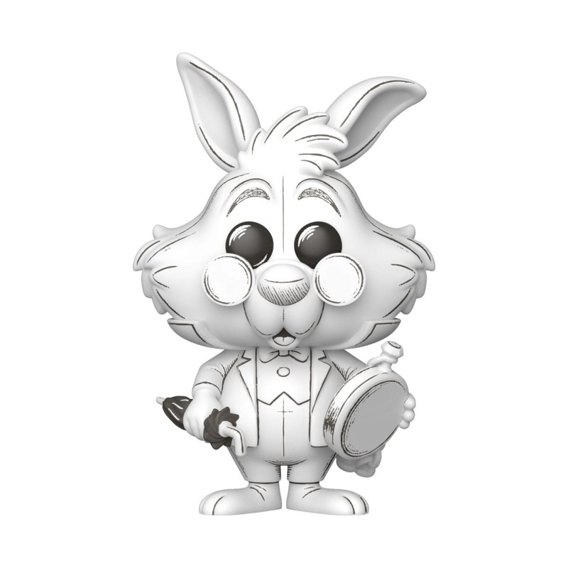Disney POP! Vinyl figurine Sketched- White Rabbit 9 cm | 0889698864244