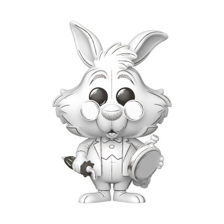 Disney POP! Vinyl figurine Sketched- White Rabbit 9 cm | 0889698864244